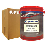 Grasa Fercol De Litio Multiuso X 3.6 Kg (caja De 4 X 3,6 Kg)