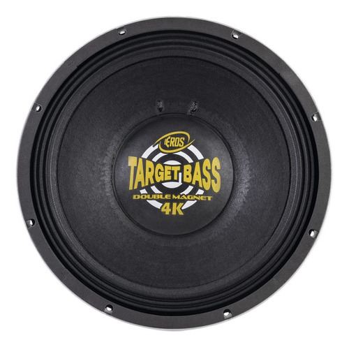 Eros E-15 Target Bass Double Magnet 4k 2000 Rms 15 Polegadas