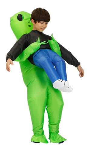 Alien Inflable Disfraz Traje Mujer Hombre Navidad 1