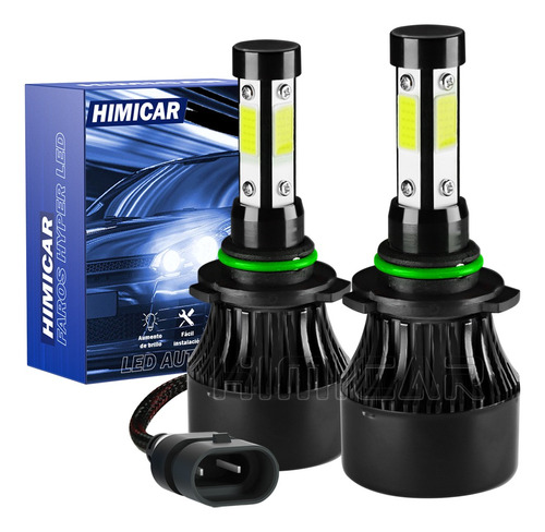 Kit De Focos Led De 4 Lados H7 H11 9005 9006 Alta Y Baja