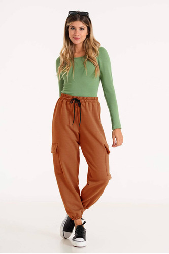 Pantalon Mujer Jogging Jogger Babucha