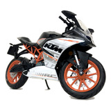 Automaxx 2014 Ktm Rc 390 Miniatura Metal Moto Carreras 1 [u]