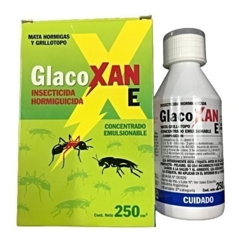 Glacoxan E Insecticida Hormigas Y Grillo Topo 250 Cc