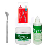 Kit Amaciante De Cutículas + Removedor Repos  + Bisturi  222