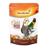 Ração Calopsita Gold Mix 500gr - Reino Das Aves - Sementes