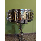 Redoblante Mapex 1989 Brass Still Tope Gama 