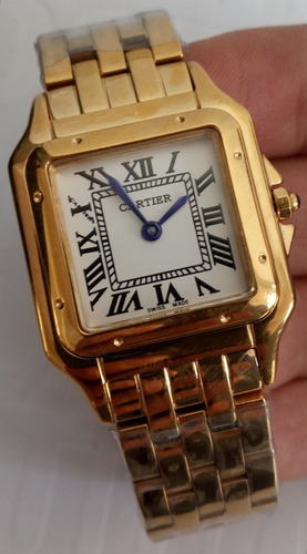 Reloj Cartiere Mod. Panthere Dama Todo Oro Amarillo