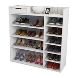 ¡mueble Organizador Para Zapatos Con Cajón Moderno!