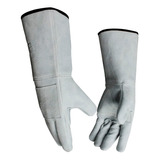 1 Par De Guantes Para Soldar De Carnaza Piel Vacuno Lincoln 