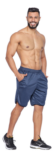 Kit 3 Bermudas Masculinas Street Fitness Para Academia Garra