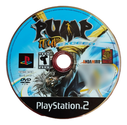 Pump It Up Exceed Ps2 (solamente Es El Disco)