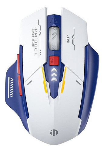 Mouse Inphic M6p Mech - Ratón Inalámbrico (2,4 G, 1600 Dpi)