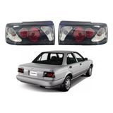 Calaveras Traseras Deportivas Tunning Negras Nissan Tsuru 3.