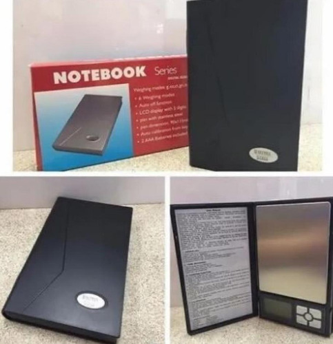 Gramera Notebook 500g X 0.01g De Joyería Display Lcd Digital