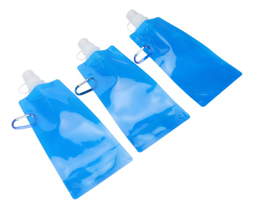Botella De Agua Potable Plegable, 3 Botellas Plegables De 48