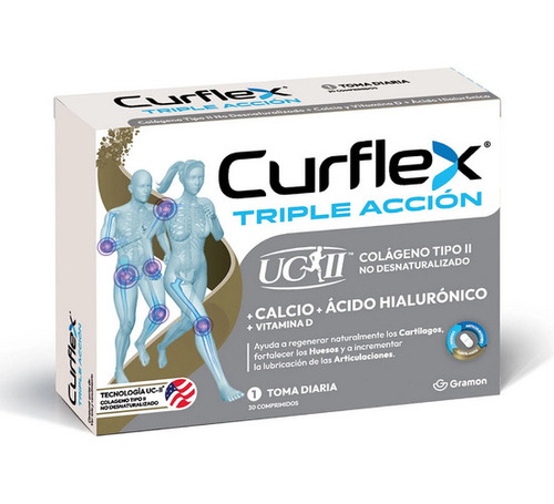 Curflex Suplemento Dietario Triple Acción 30 Comprimidos
