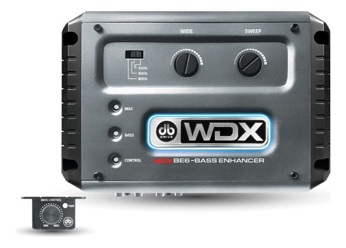 Epicentro Potenciador De Bajos Digital Db Drive Wdxbe6 Color Gris