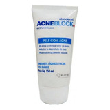 Sabonete Líquido Facial Acneblock Nixoderm 150ml Tipo De Pele Pele Com Acne