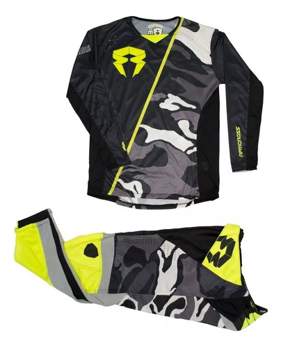 Equipo Rpm Warrior Pantalon T:48-remera T:xxl-bmmotopartes