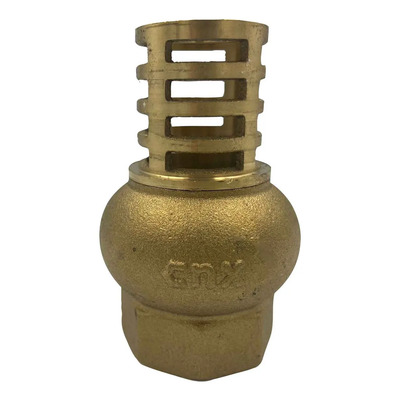 Válvula De Pie O Pichancha De Bronce De 1 Pulgada Para Tuberías