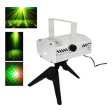 Canhão Laser Holográfico Jogo De Luz Strobo Para Balada