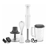 Kitchenaid Khbbv83wh Batidora De Mano Inalámbrica De Velocid