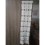 Hermoso Camino/ Mantel, Para Mesa Tejido Crochet 120 Cm X 28