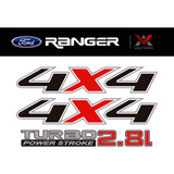 Calcos 4x4 Ford Ranger 2.8 Powerstroke