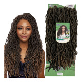 Cabelo Born Locs Fibra Premium 6 Telas Zhang Hair 360g