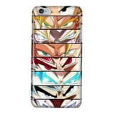 Funda Celular Goku Dragon Ball Fases Ojos  Toda Marca D Cel