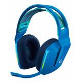Headset Gamer Sem Fio Logitech G733 7.1 Dolby Surround Azul