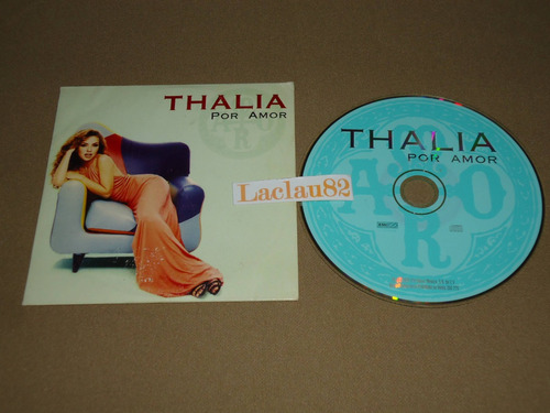 Thalia Por Amor 1997 Emi Cd 1 Tracks Promo Single