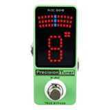 Tuner Pedal Tuner Tuner Precision Com Display De Baixo Bypas