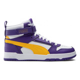 Tenis Puma Rbd Game Blanco Lakers Comodo Casual 385839-04