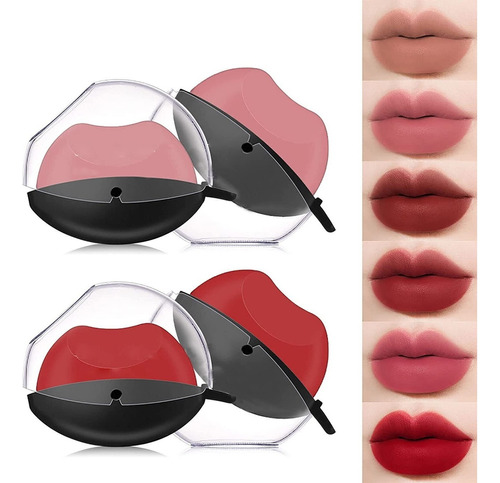 Lazy Lipstick Velvet Labial Lips Set De 4 Barras