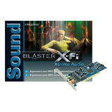 Placa De Sonido Sound Blaster X-fi Xtreme Audio Pci