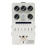 Pedal Guitarra Flamma Reverb Fs02 Cor Prateado