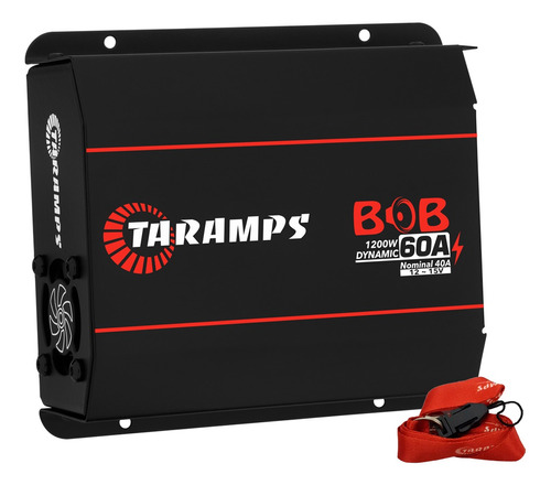 Fonte Taramps Carregador Bateria Bob 60a Bivolt Automotiva