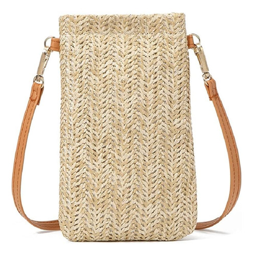 Bolso De Playa De Paja De Verano, Bolso De Hombro, Bolso Tej