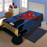 Cobertor Infantil Juvenil Solteiro Spider Man Jolitex