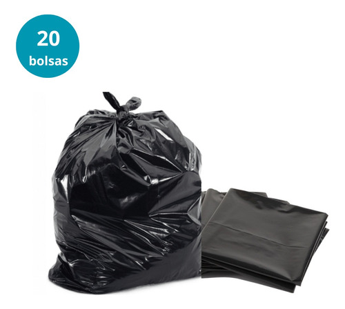 Bolsa De Basura 110x120  X 2 Packs (20 Bolsas)