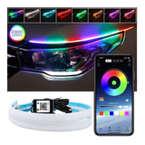 Tira De Luces Led Direccionales Rgb De 60cm Para Auto, 2 Pzs