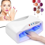 Lampara Luz Led 54w Uv Nail Dryer Quick Drying Profesiona