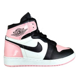 Tenis J1 Mid Negro Y Rosa # 23