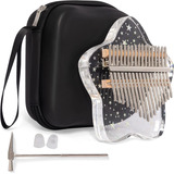 Lindo Kalimba Thumb Piano 17 Keys  Crystal Acrylic Fing...