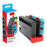 Dock Base Carregador Para Joycon Nintendo Switch Lite Oled