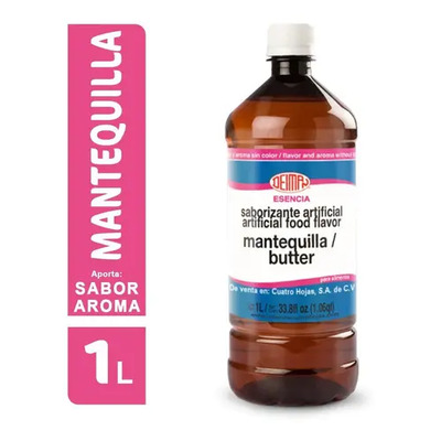 Esencia De Mantequilla 1 Lt, Marca Deiman, Sabor Y Aroma | Meses sin interés
