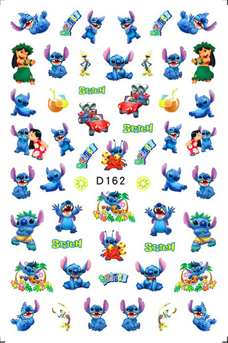 Pegatinas Para Uñas New Stitch De Disney Nail Supplies, Dibu