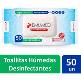 Toallas Humectantes Emumed 50 Un