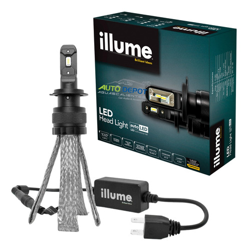 Kit Focos Led Illume Premium - Solo Baja H7 H11 9005 9006 